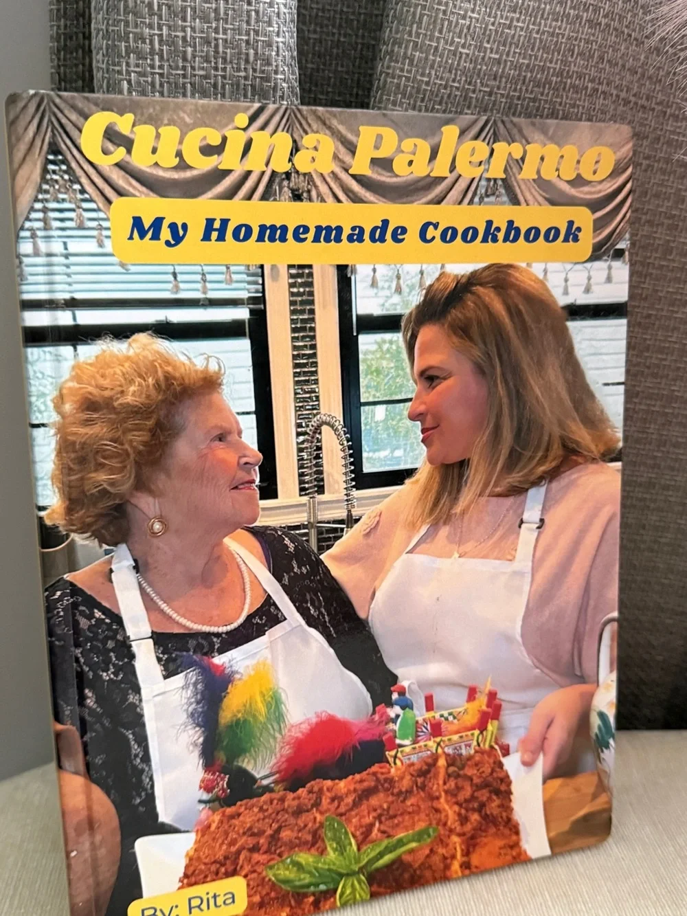 My Homemade Cookbook by Rita - White Apron Cover